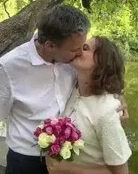 Roxanna and Dan, married online with LoveLife
